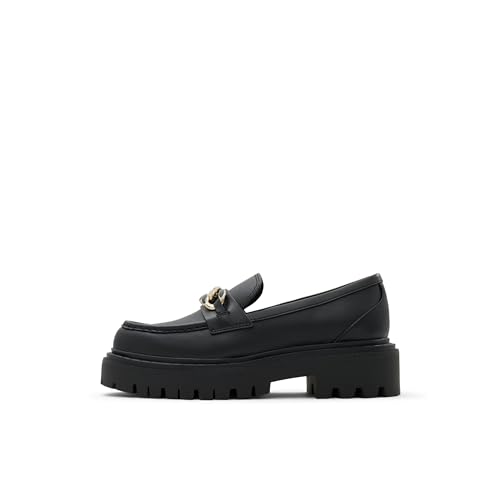 ALDO Women's Brixtonn Loafer, Black, 5
