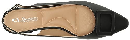 CL by Laundry Women's Sweetie Ballet Flat, Black, 6