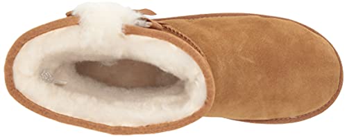 Koolaburra by UGG Women's Victoria Short Fashion Boot, Chestnut, 07 M US