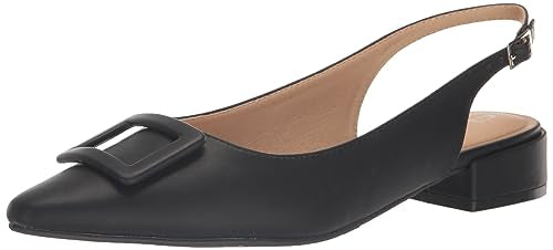 CL by Laundry Women's Sweetie Ballet Flat, Black, 6