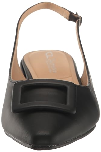 CL by Laundry Women's Sweetie Ballet Flat, Black, 6