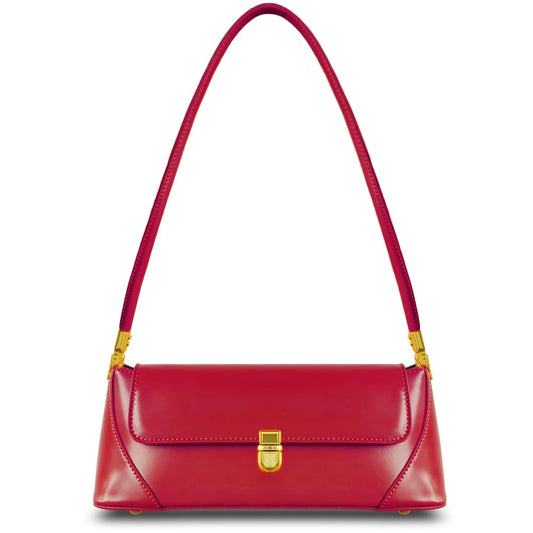 cuiab Women's Shoulder Bag, Shoulder Bag for Women, Red Purse, Red Shoulder Bag, Vintage Shoulder Bag(Red)