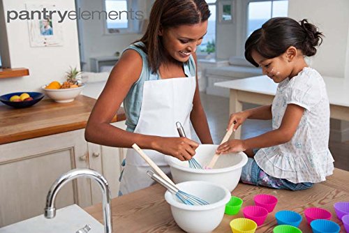 Silicone Baking Cups Bento Variety Bundle, Set of 18 Reusable Silicone Cupcake Liners for Baking, Lunch Box Dividers, Nonstick Silicone Muffin Cups, Silicone Cupcake Molds for Baking and Bento Box