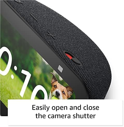 All-new Echo Show 5 (3rd Gen, 2023 release) + Alexa Emergency Yearly (auto-renewal) | Smart display with deeper bass and clearer sound | Glacier White