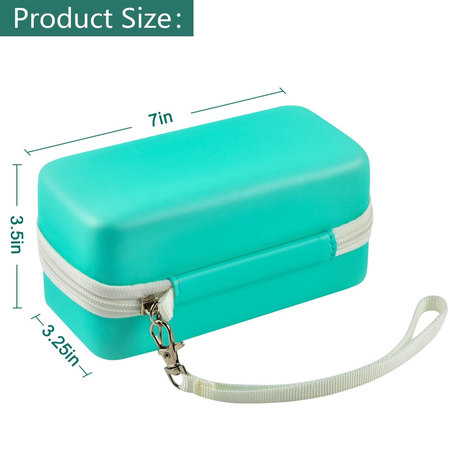 Case Compatible with Panasonic ES2207P/ ES2216PC/ ES2291D Electric Shaver for Women Cordless 3 Blade Razor Pop-Up Trimmer Close Curves. Ladies Shave Razors Holder Fits for Charger -Green (Box Only)