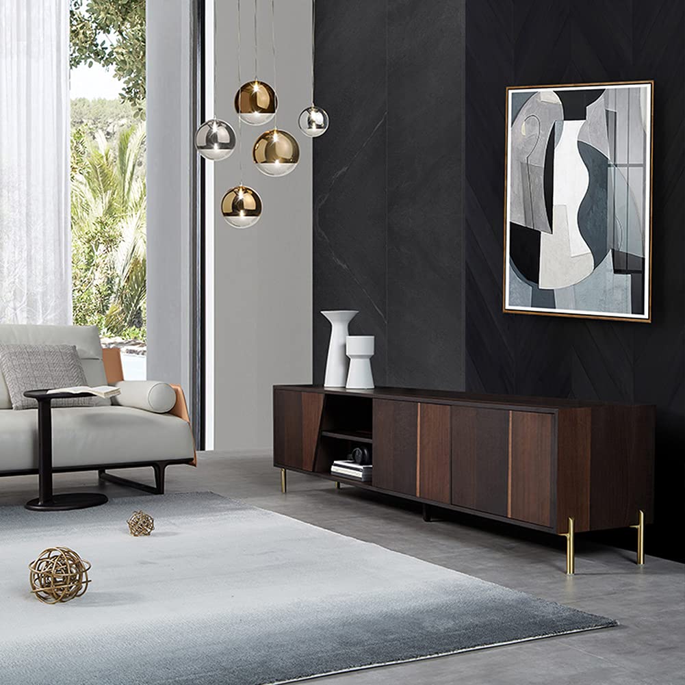 Metal Furniture Legs, Modern Style Coffee Table Sofa Feet Kitchen Table Legs Bathroom Cabinet Cupboard Feet, DIY Furniture Hardware Replacement Parts, 4Pcs