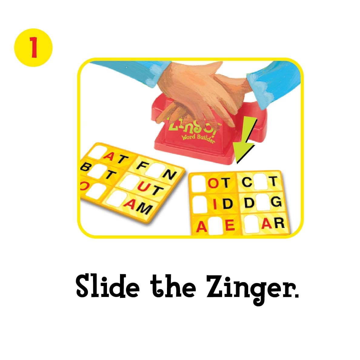 ThinkFun Zingo Word Builder - Classic Early Reading Game | Enhances Vocabulary & Spelling Skills | Award-Winning Educational Toy for Kids and Adults