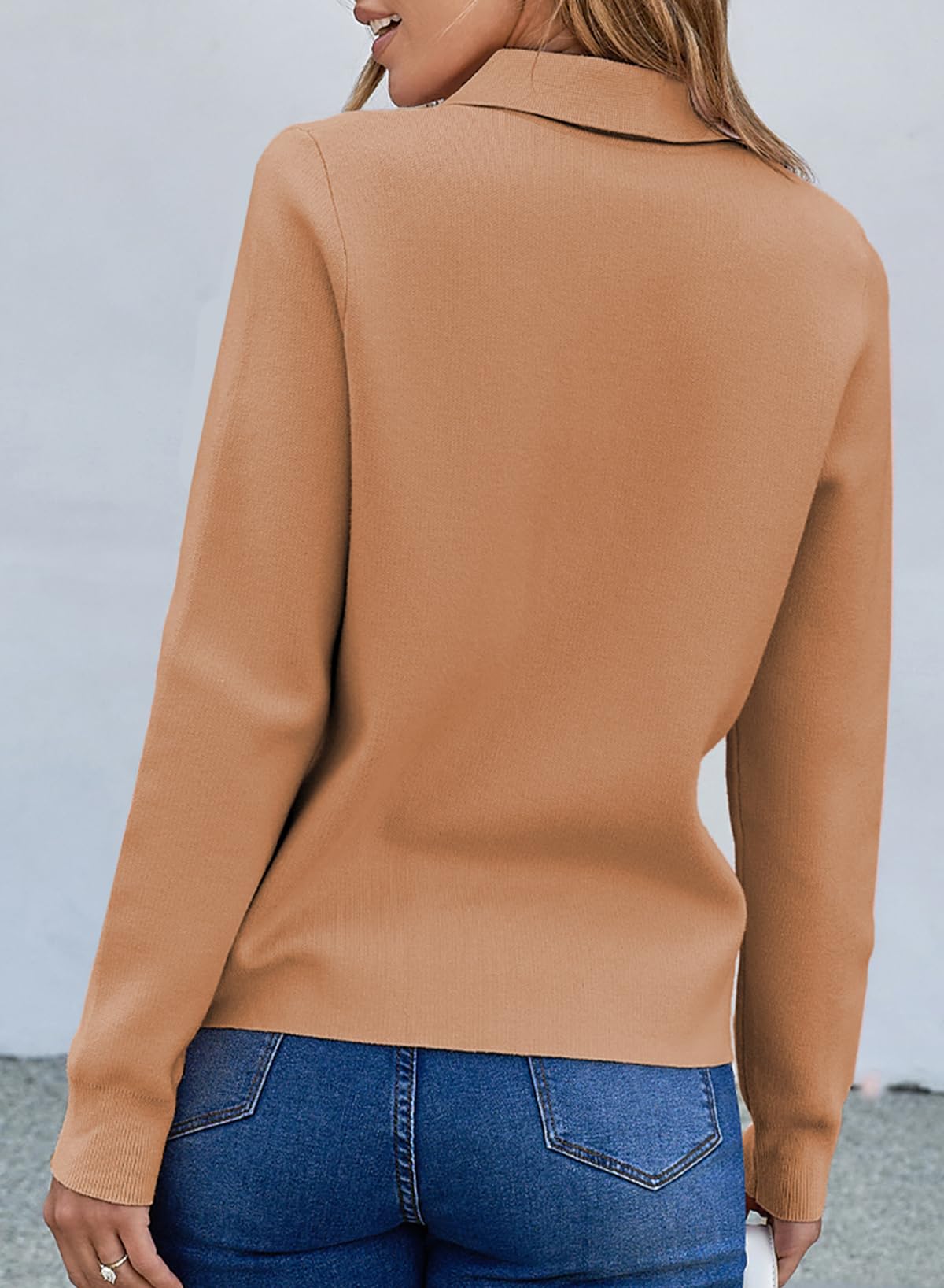 EVALESS Sweaters for Women Button Down Cardigan Fashion 2024 Crop Dressy Casual Outfits Fall Autumn Lightweight Long Sleeve Open Front Cable Knit Beige Cardigans Sweaters for Women Winter Coat, Medium