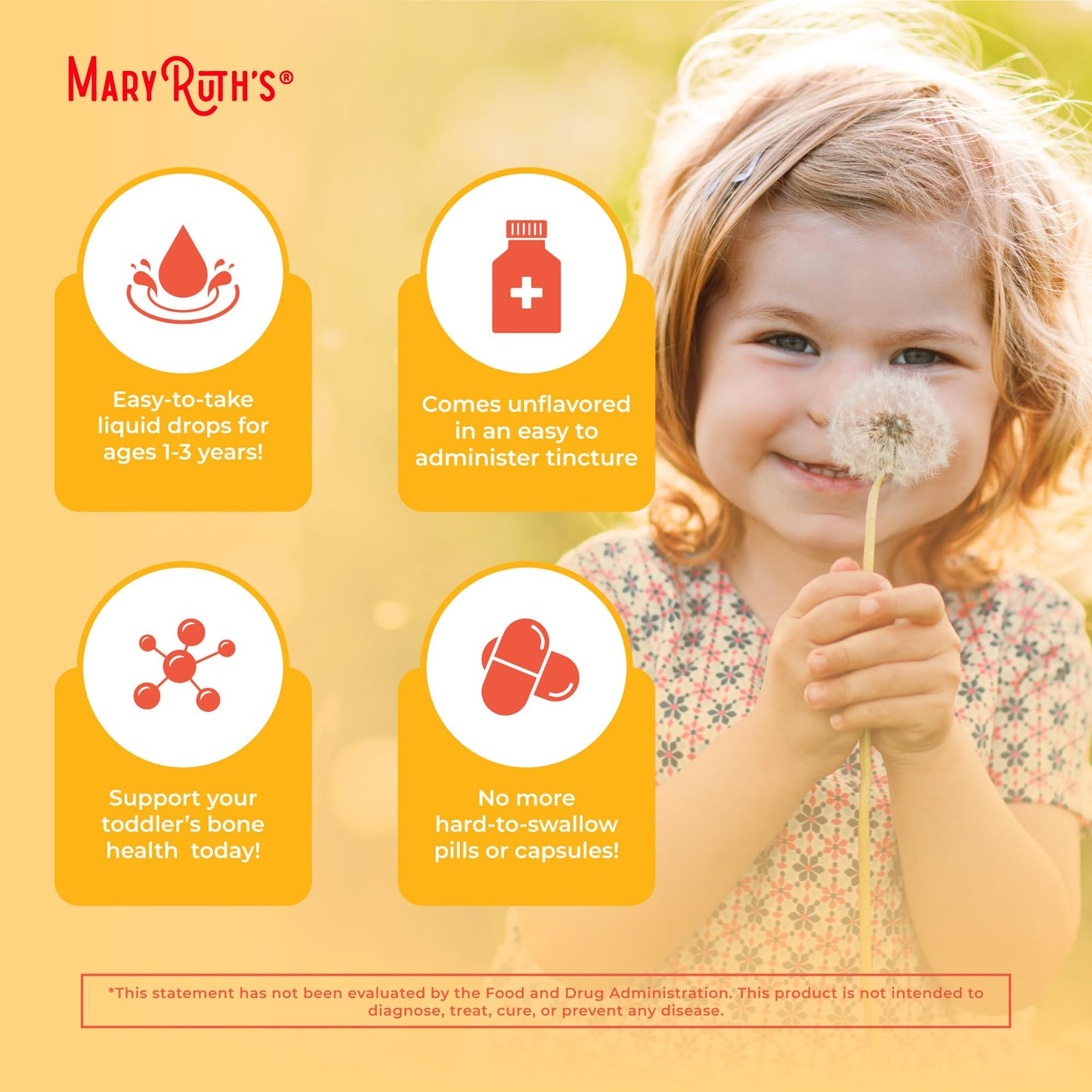 Vitamin D3 | Vitamin K2 | Vitamin D3 K2 Drops | K2 D3 Vitamin Liquid Supplement for Toddlers | Kids Supplement for Calcium Absorption Strong Bones | Vegan | Non-GMO | Gluten Free | 1 Fl Oz