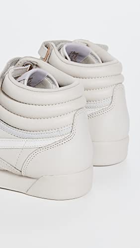 Reebok Women's Cardi B Hi Sneakers, Moonst/Bougry/Ftwwht, Grey, 5 Medium US