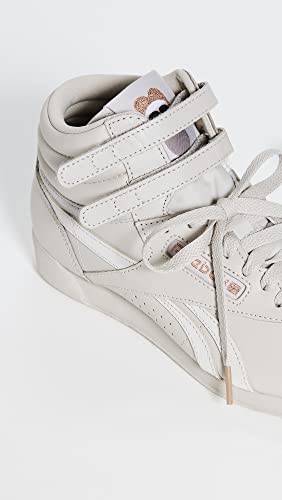 Reebok Women's Cardi B Hi Sneakers, Moonst/Bougry/Ftwwht, Grey, 5 Medium US