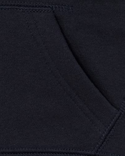 The Children's Place baby boys And Toddler Zip Up Hoodie School Uniform Polo Shirt, New Navy, 12-18 Months US