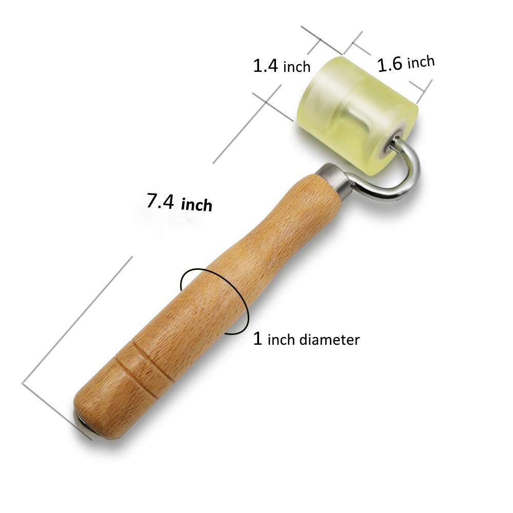 tiptopcarbon Wallpaper Tool Kit with Felt Squeegee Seam Roller for Wallpaper Contact Paper Adhesive Vinyl