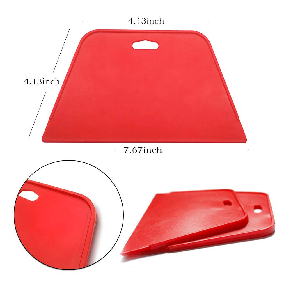 tiptopcarbon Wallpaper Tool Kit with Felt Squeegee Seam Roller for Wallpaper Contact Paper Adhesive Vinyl