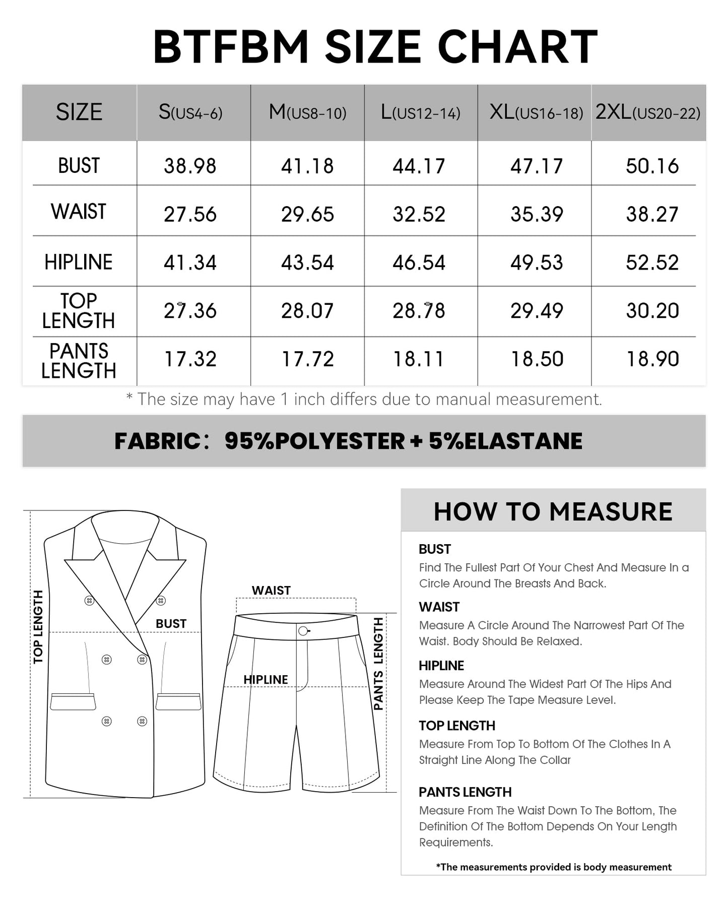 BTFBM Women's Casual Sleeveless Blazer Vest Shorts Sets Lapel V Neck Button Down Office 2 Piece Lounge Matching Sets(Solid Brick Red, Medium)